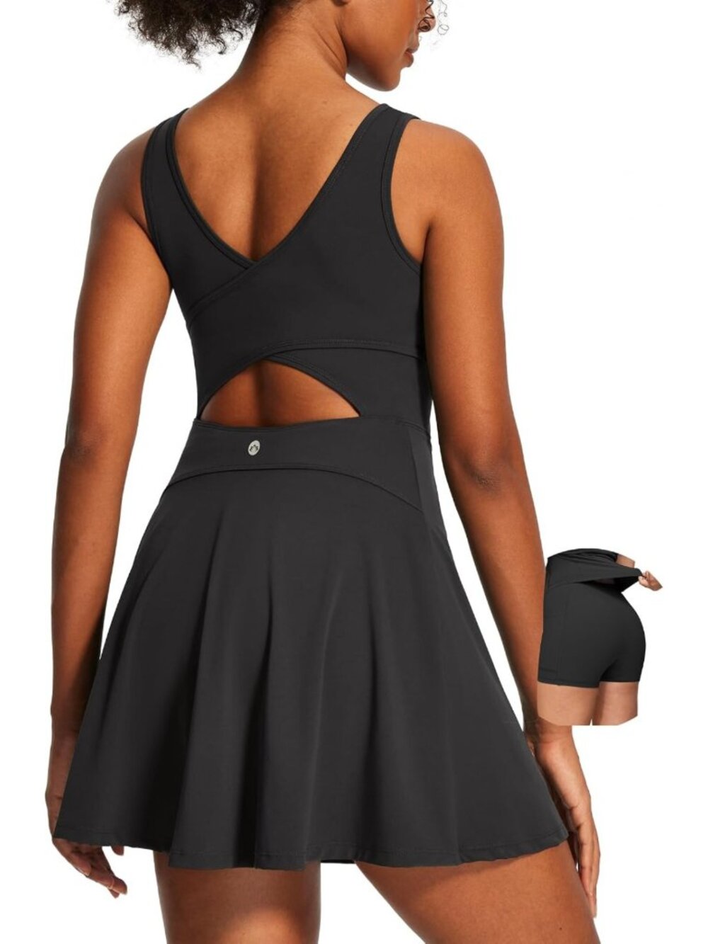 Athletic Tennis Dress with Built-in Shorts | Comfortable & Stylish Sportswear